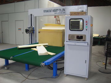 Cortadora oscilante del cortador del amortiguador del × H1000 del × W1200 del cortador L2500 de la esponja de la cuchilla de la espuma flexible de la industria