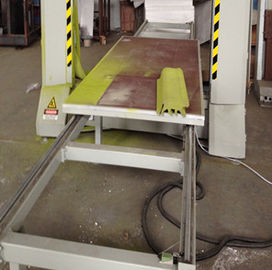 cortador horizontal de la espuma del alambre abrasivo de alta velocidad 6kw para el PVC/la PU