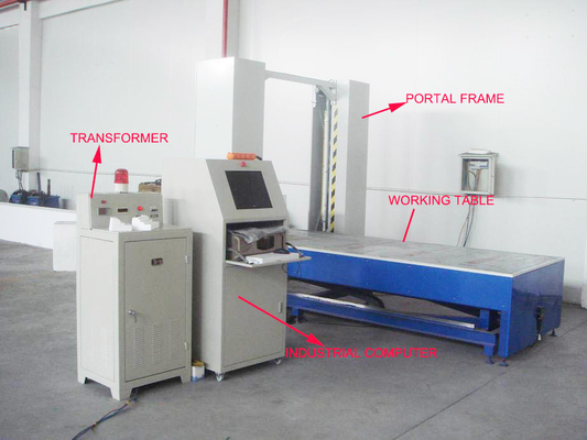Cortadora caliente del alambre del CNC EPS con la línea que corta de 0,25 - de 1.2m m