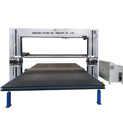 Cuchilla oscilante horizontal de la PU de la espuma de la cortadora de la esponja del CNC automática