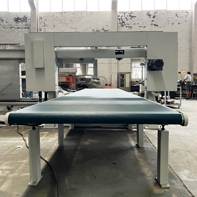 Máquina de corte de espuma de poliéster de alambre rápido vertical para espuma rígida