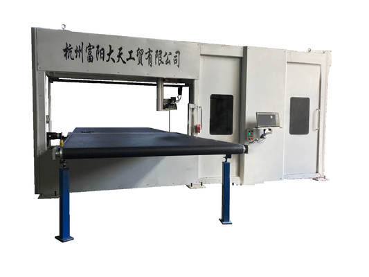tipo giratorio vertical de la cortadora de la espuma rígida de la esponja automática 5KW