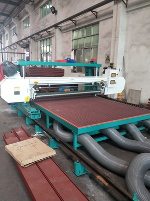 Línea de producción de esponja horizontal para corte de espuma de PU flexible DTPQ-1250