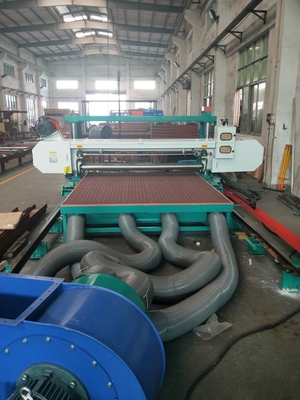 Línea de producción de esponja horizontal para corte de espuma de PU flexible DTPQ-1250