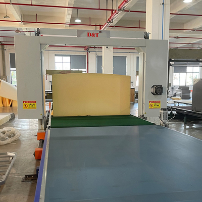 Cortador automático de espuma de poliuretano para lámina de esponja Máquina de corte de espuma horizontal de alta velocidad