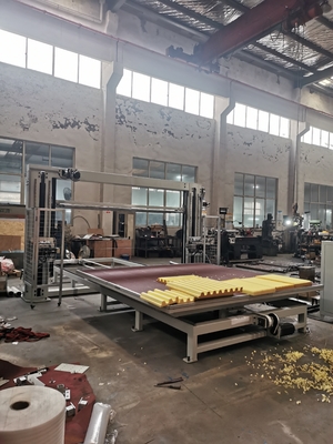 Máquina de corte CNC cortadora de cuchillas oscilantes para materiales de espuma industria de colchones y muebles