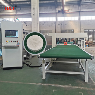 Máquina de corte de contorno y hoja totalmente automática para lana de roca lana mineral espuma de vidrio espuma de poliuretano