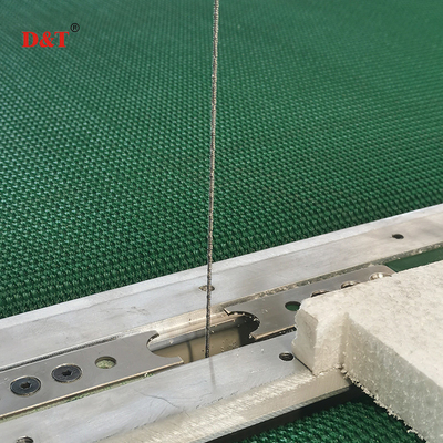 Máquina de corte de espuma de PU de alto rendimiento con cuchillo de alambre de 5 ruedas y sistema de control inteligente