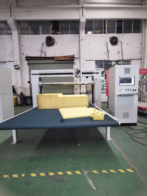 Cortador de cuchilla oscilante de alta velocidad para esponja Corte flexible de PU con control remoto inalámbrico de alta precisión
