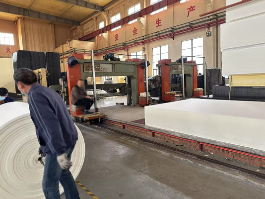 2-60 mm Máquina avanzada de corte de esponja con tren guía del marco principal y tren de conexión eléctrica