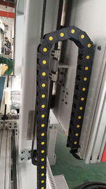 CNC horizontal y tubo vertical del PVC que hace la máquina, cortadora auto del tubo