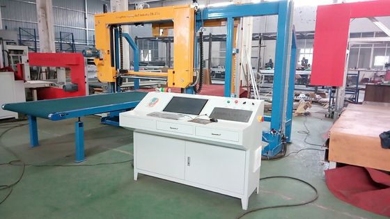Cortadora oscilante del contorno de la cuchilla dual del CNC para cortar las formas 3D