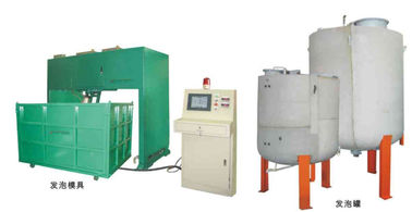 Cadena de producción automática de la fabricación de cajas de la espuma para el colchón, 7.5kw 60Kg/³ de M
