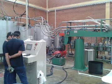 Línea de producción de espuma horizontal para la fabricación de esponjas