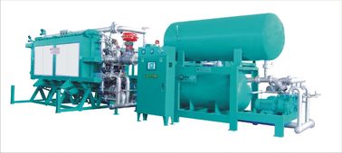 Máquina que moldea del bloque automático de la espuma EPS con modo de enfriamiento frío del flujo grande
