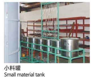Cadena de producción automatizada multifuncional de la espuma 200L automático lleno/minuto