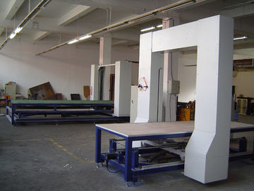 Cortadora movible del contorno del CNC del PE/del PVC con el marco de corte, cortador de la espuma de EVA