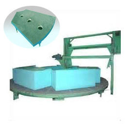 Cortadora horizontal de la esponja del círculo para la PU de Flixible, cortadora de la espuma de Quadrate