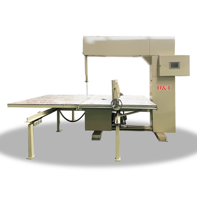 CNC vertical manual de la cortadora de la espuma del colchón de la esponja