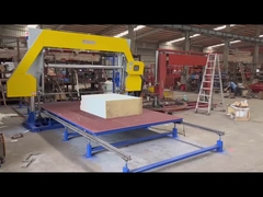 Cortadora rígida horizontal de la espuma de la esponja del CNC automática