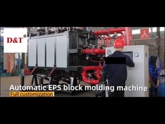 Máquina de moldeo de bloques de EPS automático industrial con controlador PLC 6 minutos / ciclo