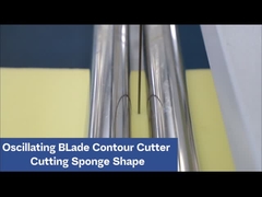 Máquina de corte automática de espuma de PU de doble hoja