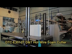 máquina caliente del corte por bloques de la espuma del CNC del alambre 3D para la producción de la fuente del bloque de espuma