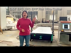 máquina caliente del corte por bloques de la espuma del CNC del alambre 3D para la producción de la fuente del bloque de espuma