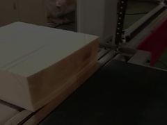 Cortador de contorno de espuma rígida de alambre rápido vertical DTC-FV1212 4.5kw