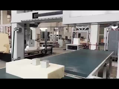 Cortador de espuma rígida de PU de doble cuchilla DTC-SD2012 Oscilante vertical 10kw