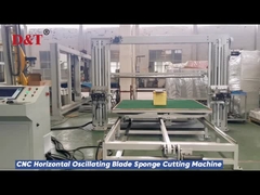 Máquina de corte de contorno CNC profesional espuma de cuchilla oscilante