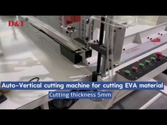 Máquina de corte de alambre con cuchillas verticales para lana de roca