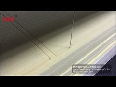 Máquina de corte de espuma de PU vertical de alto rendimiento con cuchillo de alambre de 5 ruedas